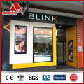 aluminum interior wall panel for shopping mall and gym